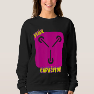 Sudadera Humor de capacitor de flujo sarcástico