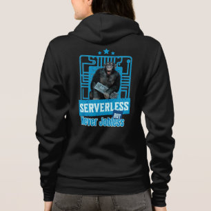 Sudadera Humor de desarrollador de mono divertido sin servi