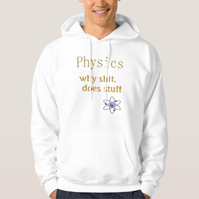 Sudadera humor de física (Anverso)