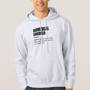 Sudadera Humor de ingeniería biomédica Hoodie