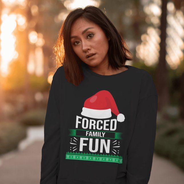 Sudadera Humor de Navidades divertidos de familias forzadas (Subido por el creador)