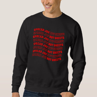 Sudadera Humor de oficina Difundir alegría no hojas