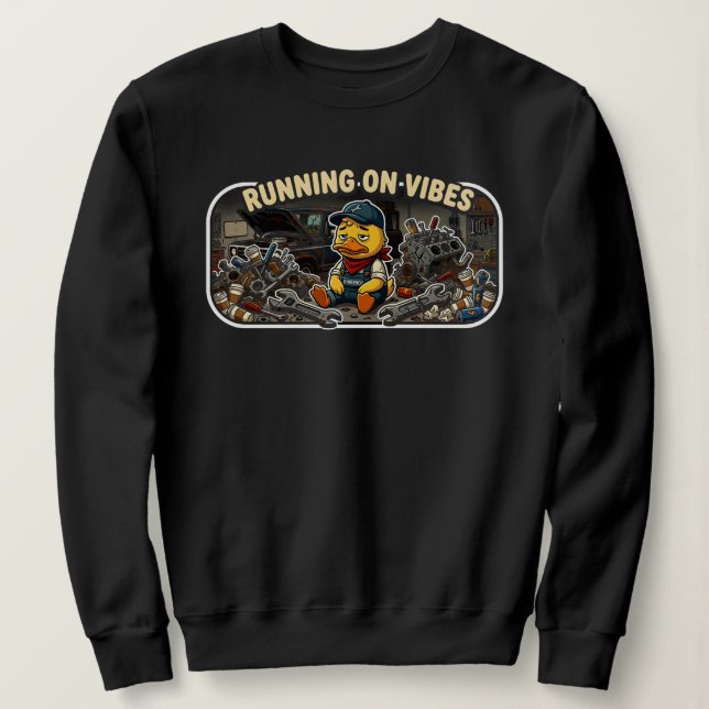 Sudadera humor de pato (Anverso del diseño)