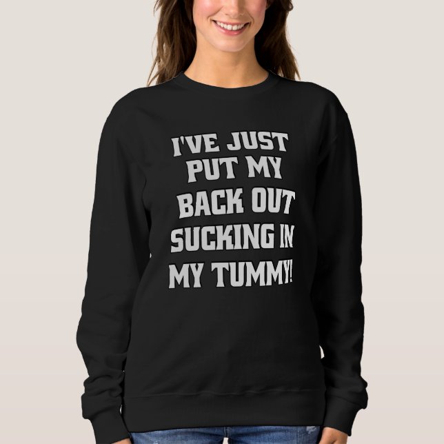 Sudadera Humor de personas mayores Me acabo de lastimar la  (Anverso)