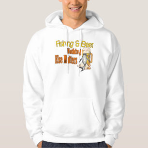 Sudadera Humor de pesca de cerveza divertida en la pesca de