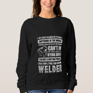 Sudadera Humor de té de soldadura ventilado con problemas d