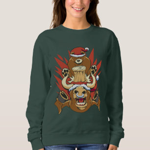 Sudadera Humor de Trading Diario en Mercado Bajista