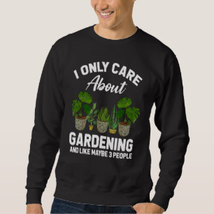 Sudadera Humor de una planta divertida al plantador de jard