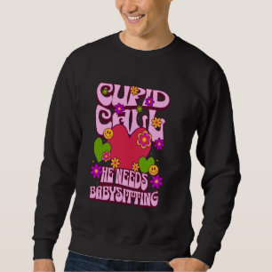 Sudadera Humor divertido de canguro cupido niño humor de ju