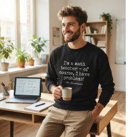 Humor divertido del profesor de matemáticas cita p