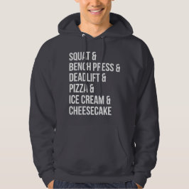 Sudadera Humor divertido para gitanos - Pizza, Helado, Past