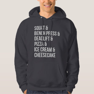 Sudadera Humor divertido para gitanos - Pizza, Helado, Past