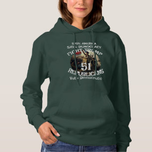 SUDADERA HUMOR FEMA DIVERTIDO TRUMP PARTIDO REPUBLICANO S T