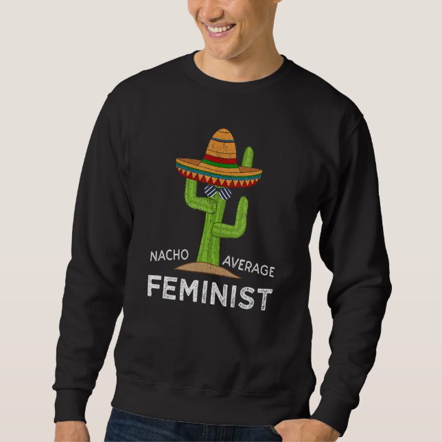 Sudadera Humor feminista divertido meme que dice feminismo (Anverso)