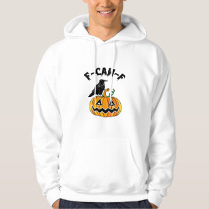 Sudadera Humor Gótico de Cuervo Divertido F-Caw-F Esencial