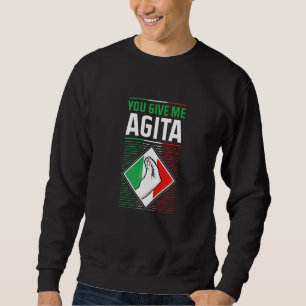 Sudadera Humor Italiano Cita argot Diversión diciendo Chist