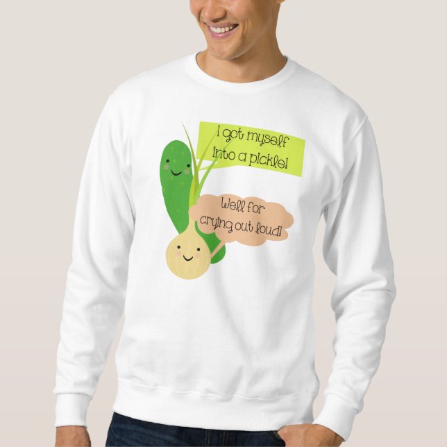 Sudadera Humor picante y cebolla (Anverso)