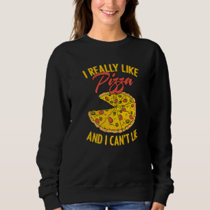 Sudadera Humor Pizzaholic Para Una Comida Asequible Para Un