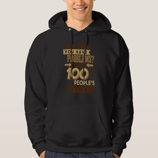 Sudadera Humor Social Worker (Anverso)