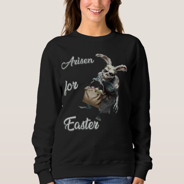 Sudadera Humorous Easter Zombie (Anverso)