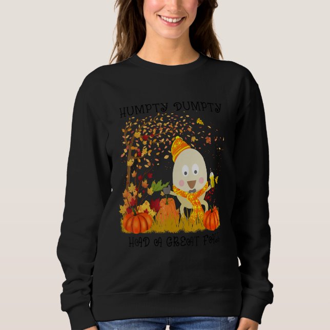 Sudadera Humpty  Dumpty Had A Great Fall Happy Fall Y'all 1 (Anverso)