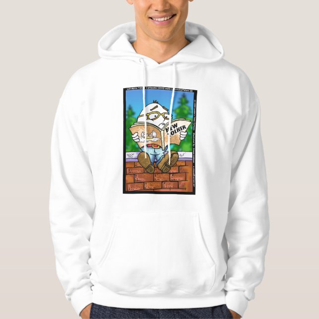 Sudadera Humpty Dumpty New Yolker Funny Hoodie de Rick Lond (Anverso)