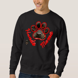 Sudadera Hundemama Rottweiler Red
