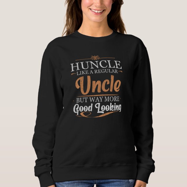 Sudadera Hung like Regular Uncle Way More Good look Pu (Anverso)
