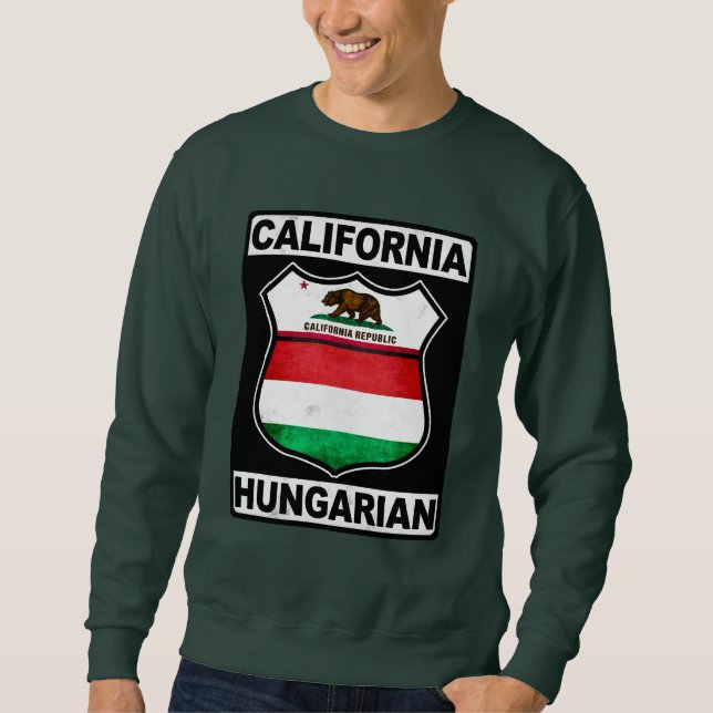 Sudadera Húngaro-Estadounidense de California (Anverso)