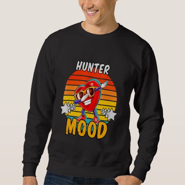 Sudadera Hunter Mood (Anverso)