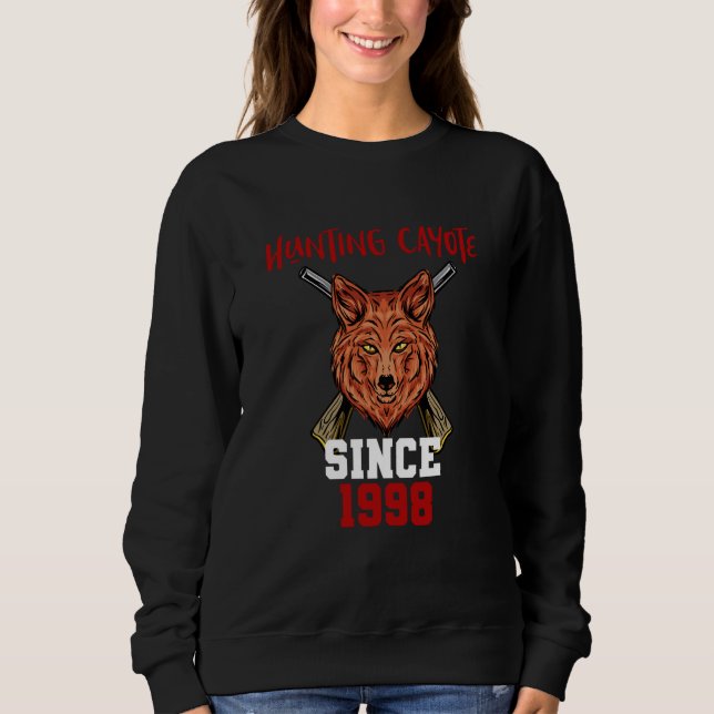Sudadera Hunting cayote since 1998 (Anverso)