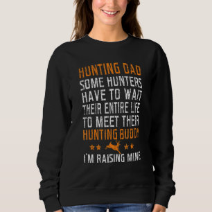 Sudadera Hunting Dad creó un gráfico de Buddy Hunter Hunt
