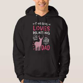 Sudadera Hunting Girl With Her Dad Father's Day 