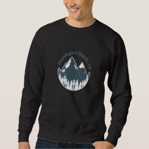 Sudadera Huntington Beach Ca Mountains Paseando en el campa