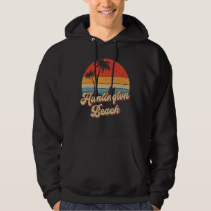 Sudadera Huntington Beach California Ca Vintage Hombres Wo