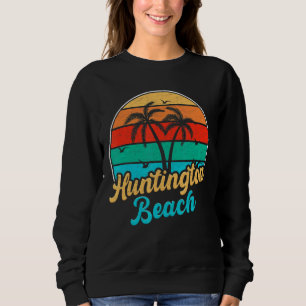 Sudadera Huntington Beach California Ca Vintage Hombres Wo