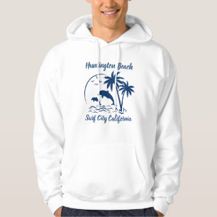 Sudadera Huntington Beach California Dark Blue