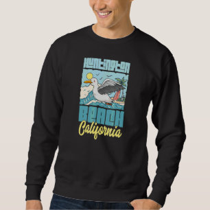 Sudadera Huntington Beach California Vacaciones Gaviota Sur