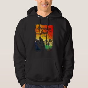 Sudadera Huntington Beach Surf City California Vintage Surf