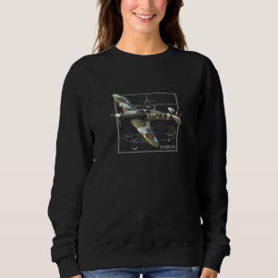 Sudadera Huracán avión británico de combate Ww2