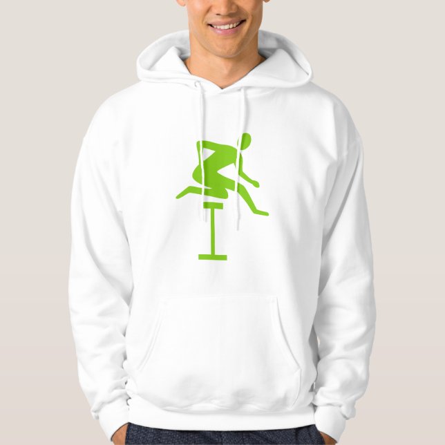 Sudadera Hurdling - Martian Green (Anverso)