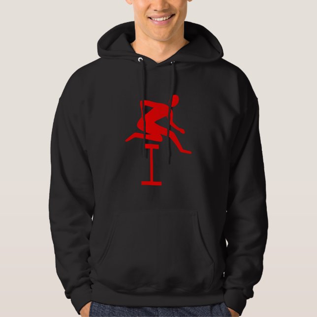 Sudadera Hurdling - Rojo (Anverso)