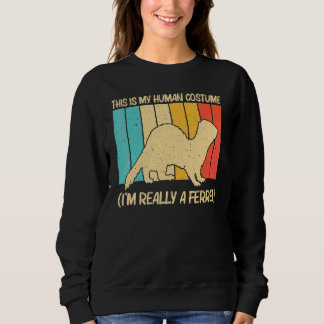 Sudadera Hurón genial para hombres y mujeres Animal   Dueño