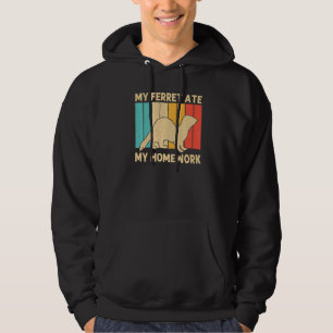 Sudadera Hurón genial para niños chicos dueños de hurones m