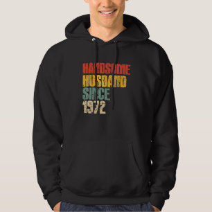 Sudadera Hus guapo, 51° aniversario de Boda para hombres
