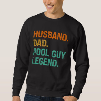 Sudadera Husband Dad Pool Guy Legend  2