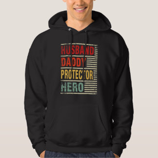 Sudadera Husband Daddy Protector Hero Happy Mother Father D