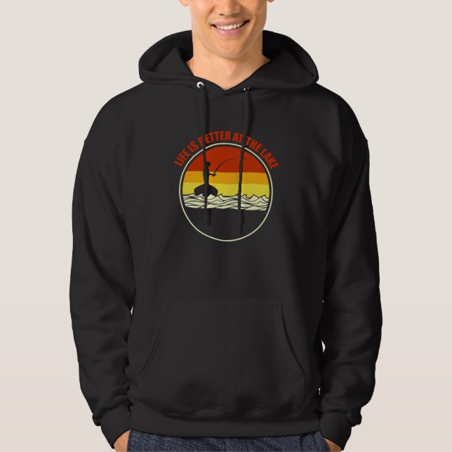 Sudadera Husband Wife life is better at the lake (Anverso)