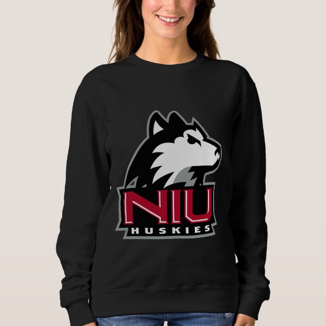 Sudadera Huskies del norte de Illinois (Anverso)