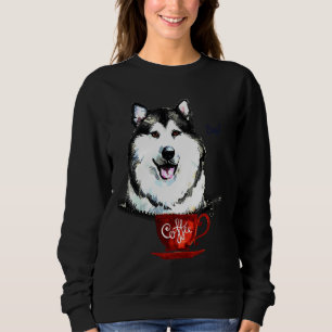 Sudadera Husky con Alaskan Malamute